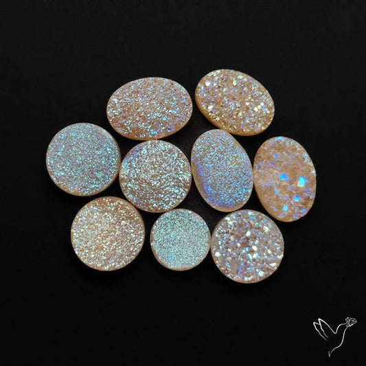 Pearlshine Druzies Lot