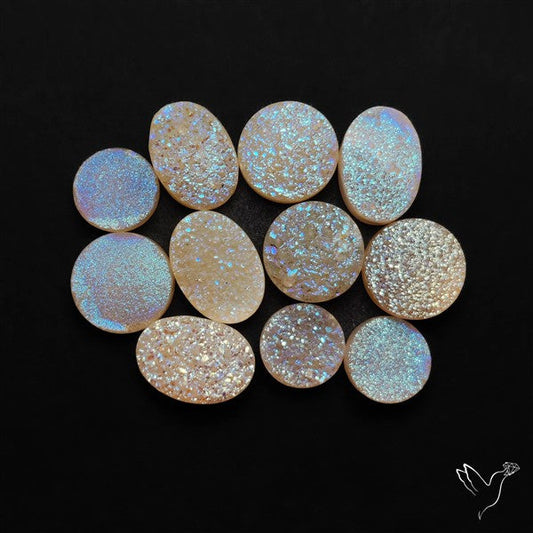 Pearlshine Druzies Lot