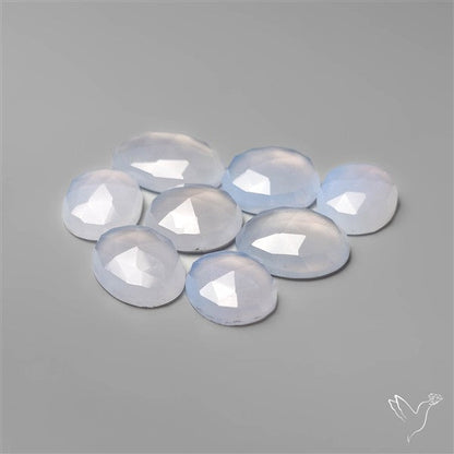 Rose Cut Namibian Chalcedonies Lot