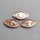 Peach Moonstone Evil Eye Carvings Lot
