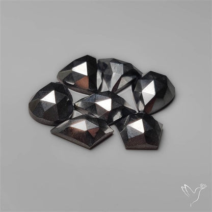Rose Cut Hematites Lot