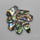 Abalone Shell Coffin Carvings Lot