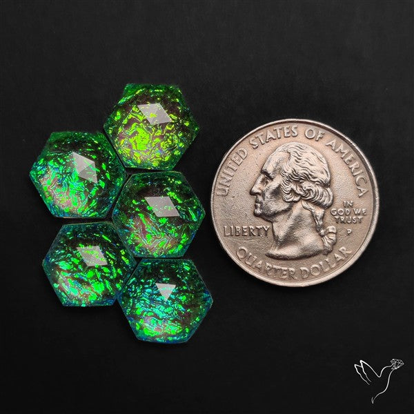 Dichroic Glass Doublets Lot