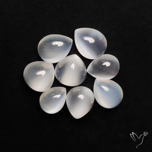 Rare White Moonstone Cat's Eye Lot