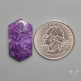 Purple Lepidolite Cabochon