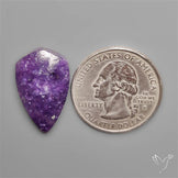 Purple Lepidolite Cabochon