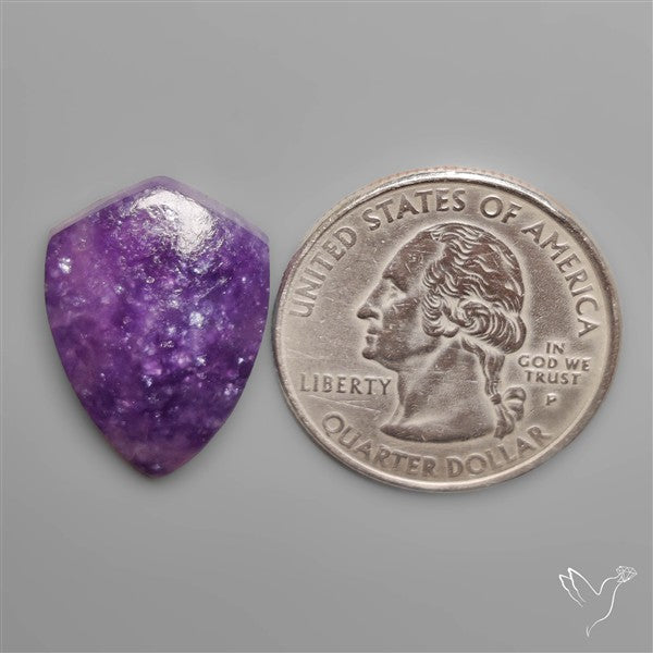 Purple Lepidolite Cabochon