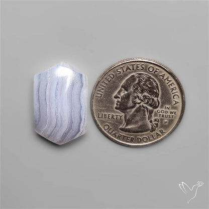 Blue Lace Agate Cabochon