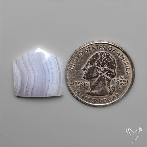 Blue Lace Agate Cabochon