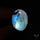 Rainbow Moonstone With Black Tourmaline Inclusions