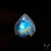 Rainbow Moonstone With Black Tourmaline Inclusions