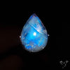 Rainbow Moonstone With Black Tourmaline Inclusions