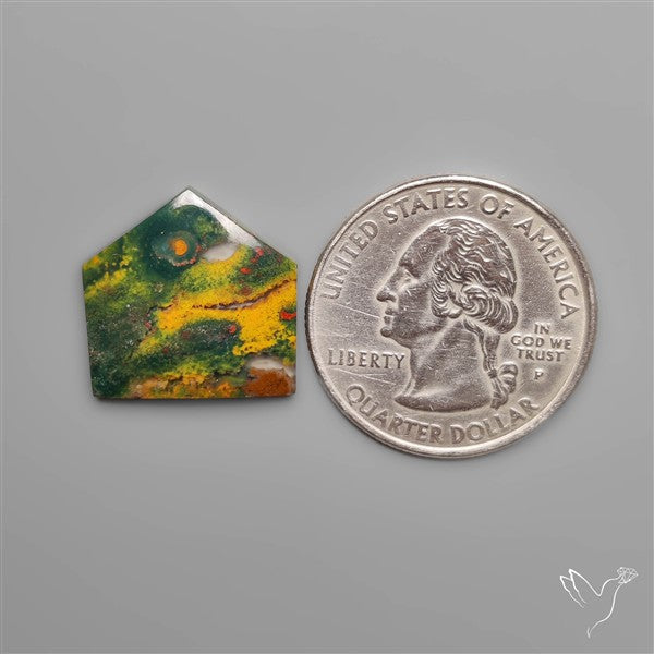Moss Agate Cabochon