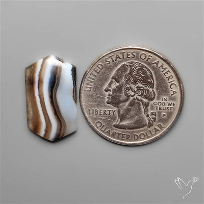 Tuxedo Agate Cabochon