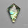 Rose Cut Himalayan Quartz With Abalone Shell Doublet