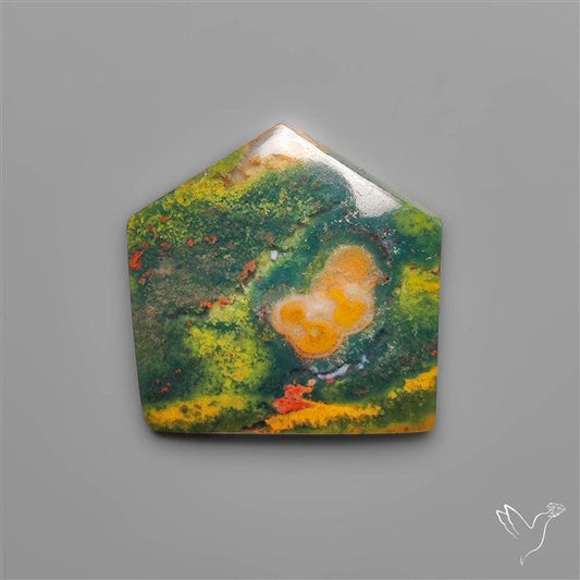 Moss Agate Cabochon