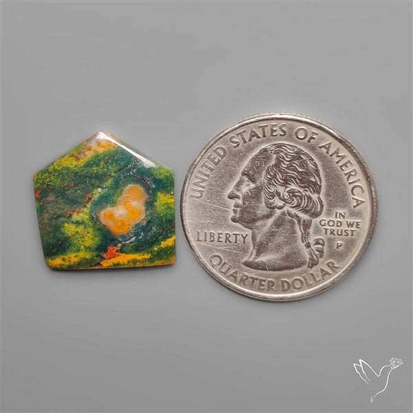 Moss Agate Cabochon