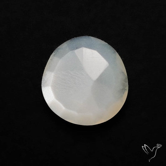 Rose Cut White Moonstone