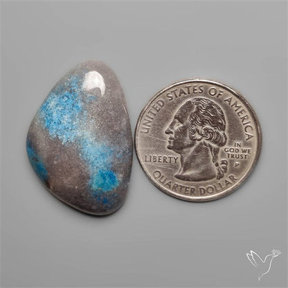 Trolleite Quartz Cabochon