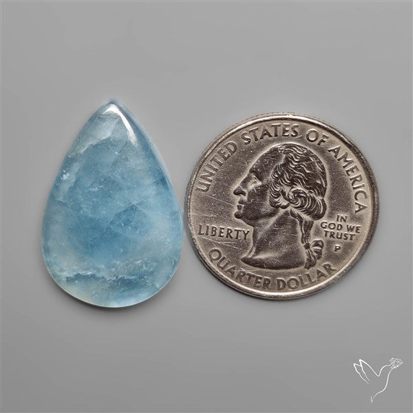 Rare Large Aquamarine Cabochon