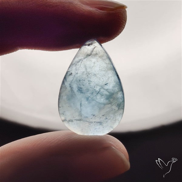Rare Large Aquamarine Cabochon