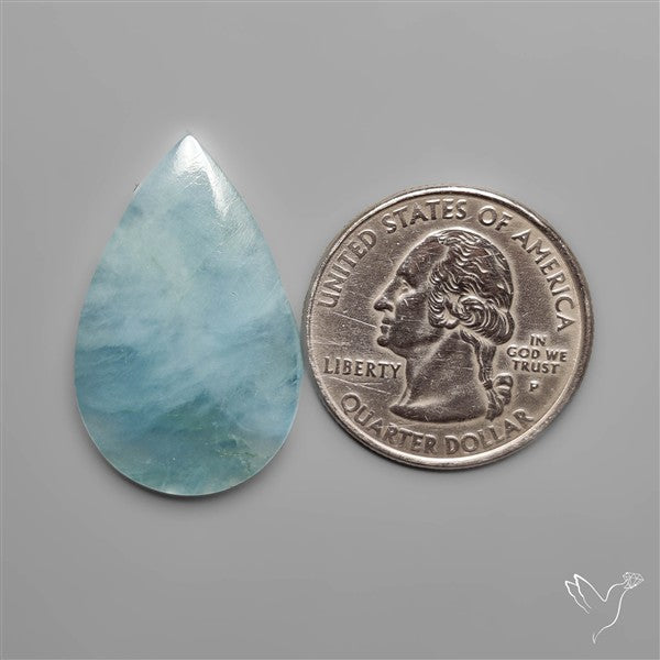 Rare Large Aquamarine Cabochon