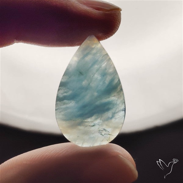 Rare Large Aquamarine Cabochon