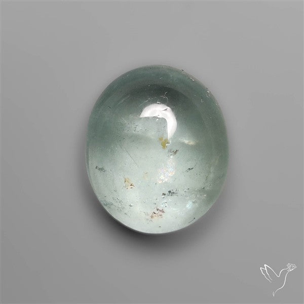Clear Aquamarine Cabochon