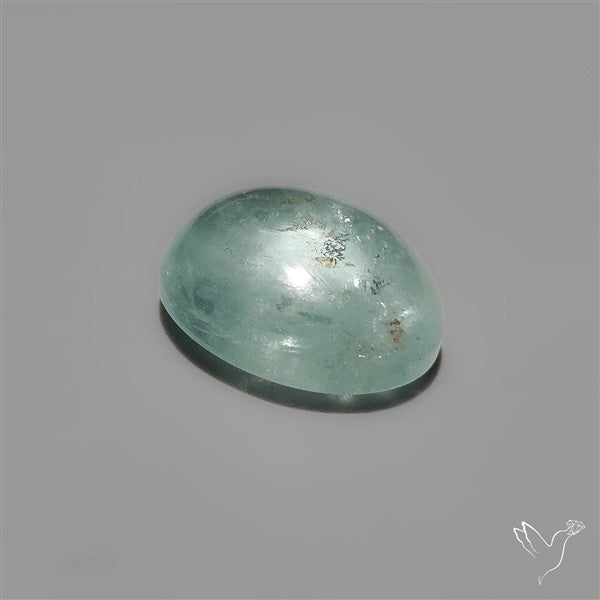Clear Aquamarine Cabochon