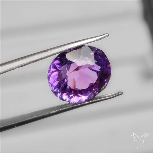 Faceted Millenium Cut Amethyst