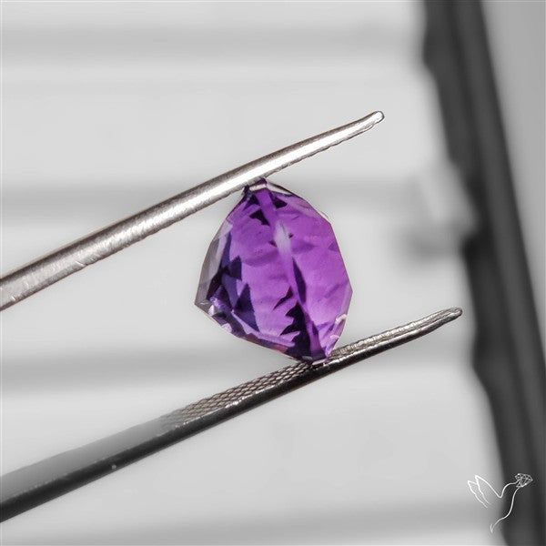 Faceted Millenium Cut Amethyst