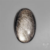 Silversheen Obsidian Cabochon