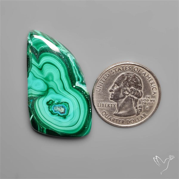 Selected Malachite Cabochon