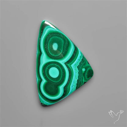 Rare Botryoidal Malachite Cabochon