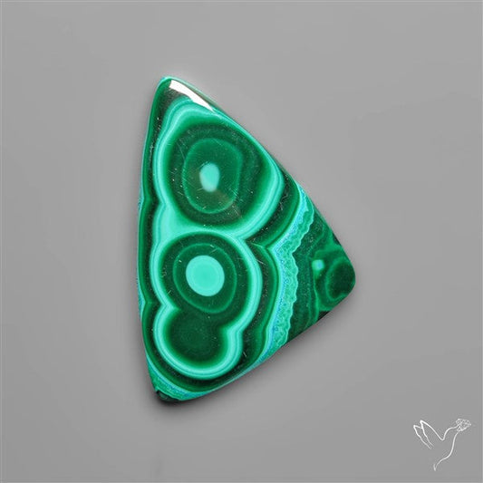 Rare Botryoidal Malachite Cabochon