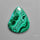 Rare Botryoidal Malachite Cabochon