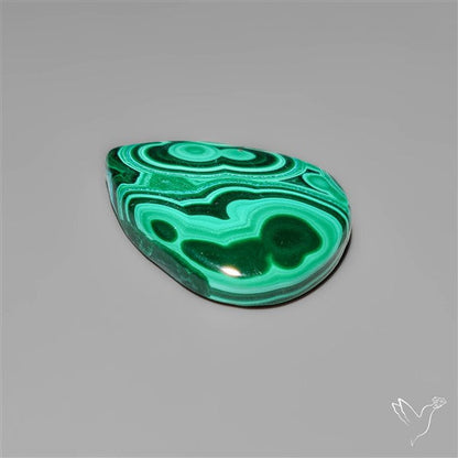 Rare Botryoidal Malachite Cabochon