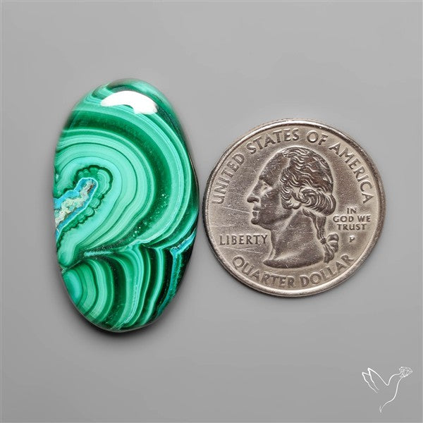 Selected Malachite Cabochon