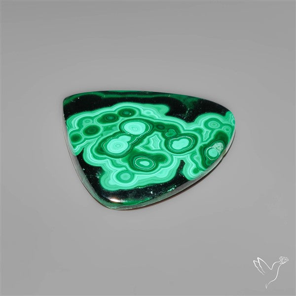 Rare Botryoidal Malachite Cabochon
