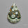 Orbicular Green Ocean Jasper Cabochon