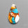 Spiny Oyster Mohave Turquoise Cabochon