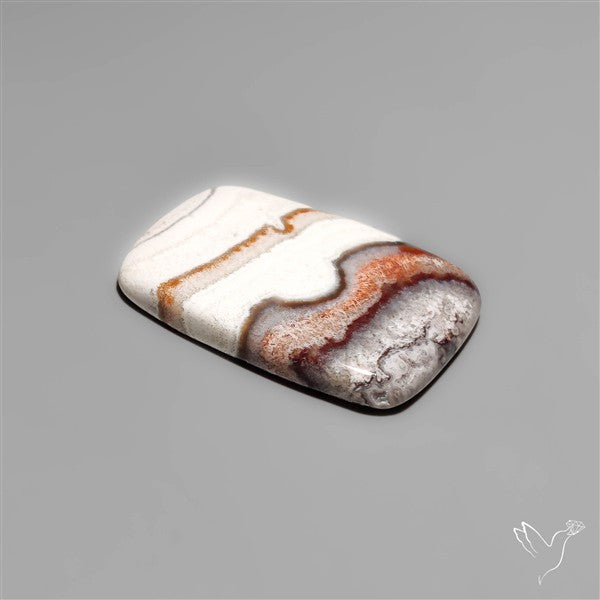 Mexican Crazylace Agate Cabochon