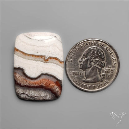 Mexican Crazylace Agate Cabochon