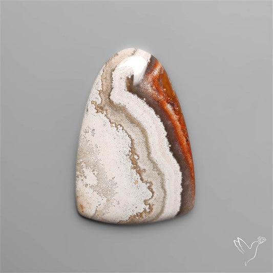 Mexican Crazylace Agate Cabochon