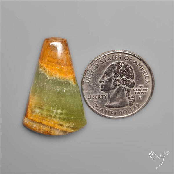 Mint Green Calcite Cabochon