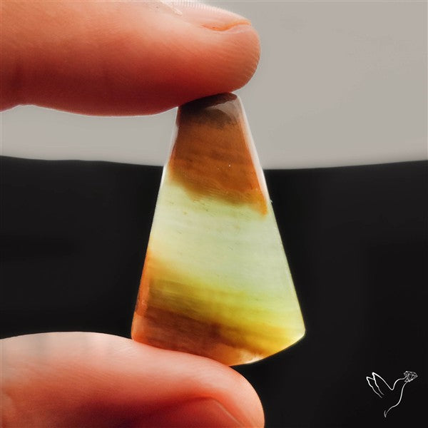 Mint Green Calcite Cabochon