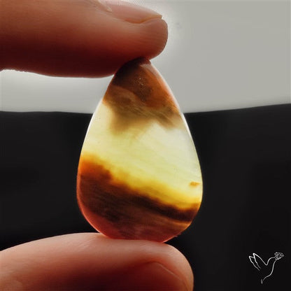 Mint Green Calcite Cabochon