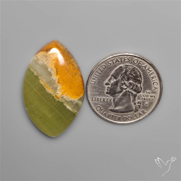 Mint Green Calcite Cabochon