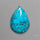 Gem Chrysocolla Drop Cabochon