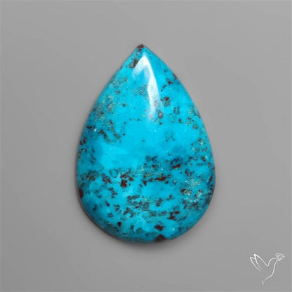Gem Chrysocolla Drop Cabochon